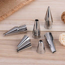 Multiple Pcs Home Stainless Steel Icing Nozzles For Fit Or Use Professional 24