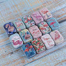 Colorful Mini Tin Box Sealed Jar Packings Boxes Jewelry Candy Box Small Stora JR