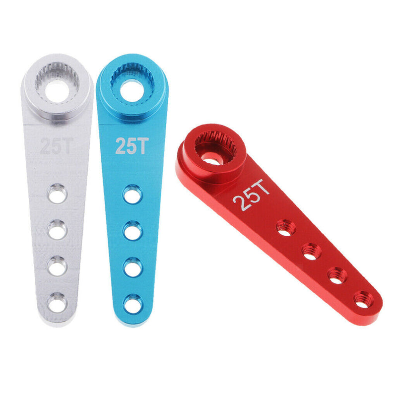 15x Metal 25T Steering Servo Arms For RC Car  Boat HSP HPI Accessory Parts