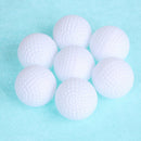 12pcs Plastic Hollow Out Sports Practice Training Tennis White Round Balls