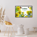 5D DIY Diamond Painting Kits Sunflower Full Round Drill Picture Handicraft
