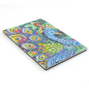 DIY Peafowl Special Shaped Diamond Painting 50 Pages A5 Students Sketchbook