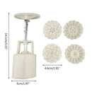Moon Cake Mold Lotus Stamp DIY Hand Pressure Biscuits Pastry Mould Mid-autumn