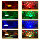 Mini Magic LED Night Light Remote Voice Control Stage Projector Lamp (EU) A