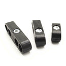 Black Car Spark Plug Wire Cable Divider 7/8mm Universal For Chevy Ford Mopar