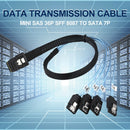 Internal Mini SAS SFF-8087 36P Host to 4 SATA 7P Target Forward Breakout Cables