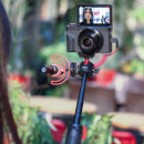 Universal Ulanzi MT-16 Mini Vlog Tripod Retractable Selfie Stick Phone Holder