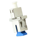 1x SC-LC Metal Flange Singlemode Fiber Optic Coupler Low Insertion Loss