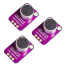 GY-MAX4466 Electret Microphone Amplifier Module, Pack of 3