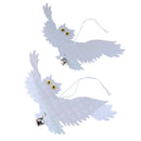 2pcs Lifelike Flying Owl Decoy Bird Repellent Garden Protector Pest Control