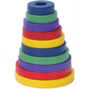 Wooden Colorful Ten-storey Tower of Logic Puzzle Brain Teaser Intellectual
