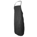 Waterproof apron PU bib apron kitchen apron PU leather protective apron bla G6U4