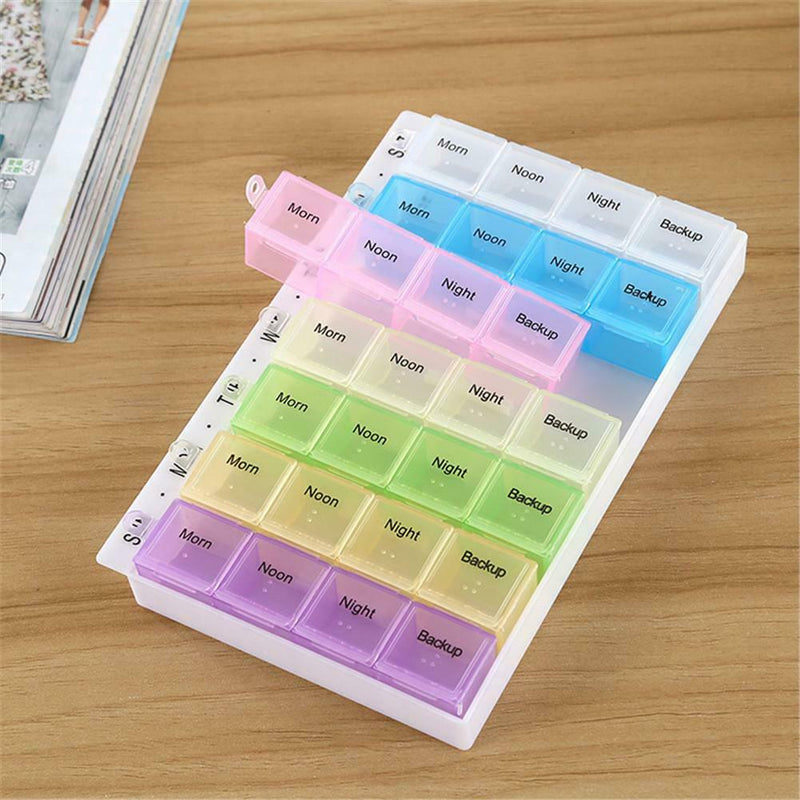 7 Days Pill Box Medicine Tablet Box Case Container Storage Holder Weekly AU!