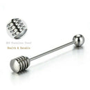 Honey and Syrup Dipper Stick Honey Spoon Stainless Steel Wand for Honey Pot M1Z5