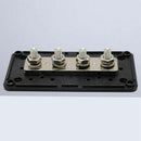 DC 48V 300A 4 Terminal Studs Busbar Power Distribution Block for Car Boat (