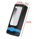 Pocket Led Flashlight Solar Power/Usb Rechargeable Torch Working Inspection