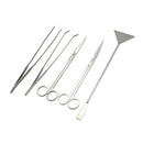 5Pcs/Set for Fresh and Marine Aquarium Live Plants Grass Scissor Tweezers S