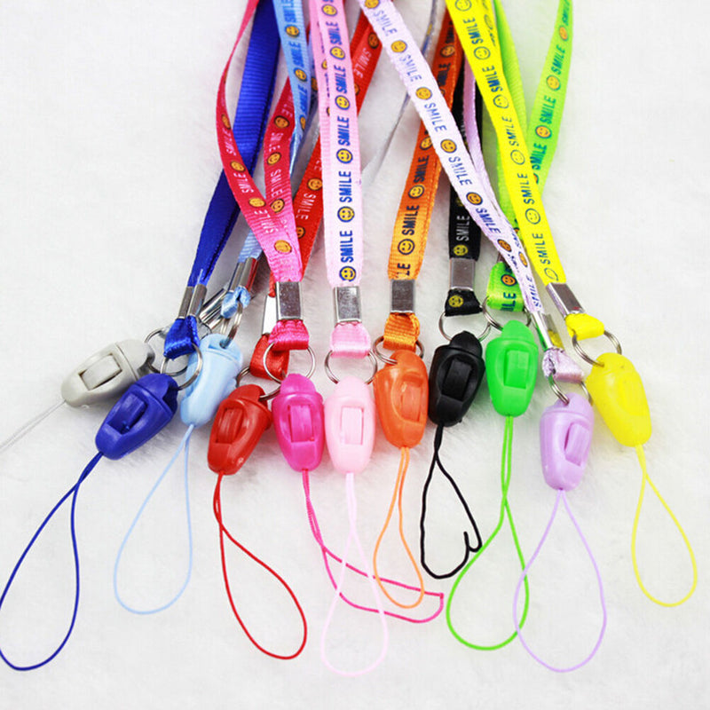 10X Nylon Neck Strap Lanyard Keychain Card Key Phone Holder OZ