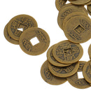 100PCS Feng Shui Chinese Coins Lucky Coins for Fortune Health 23mm Shunzhi
