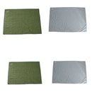 Waterproof Picnic Mat, Tent Footprint with Drawstring Bag  150x210cm Gray
