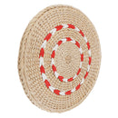 Natural Straw Round Cushion Yoga Meditation Mat Tatami Cushion 23 cm