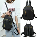 Women Nylon Backpack Preppy Casual Small Travel Shoulder Bags Ladies School Bag