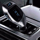 X5 Bluetooth FM Transmitter Wireless Radio Adapter MP3 Charger USB Car Play F5C0