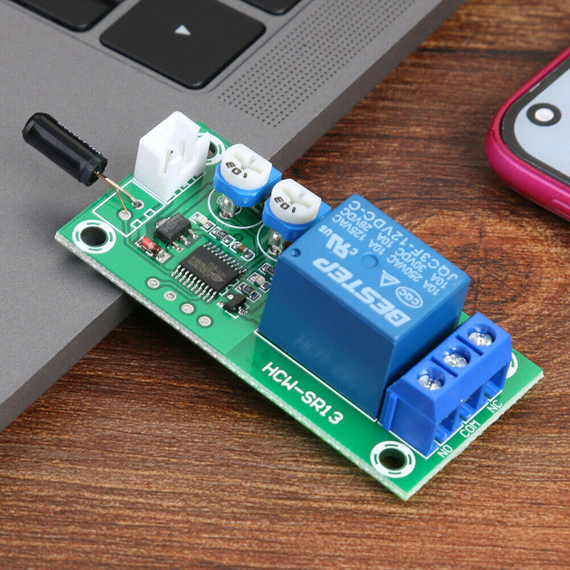 Adjustable Sensitivity Delay Time Relay Switch Module Vibration Sensor Board