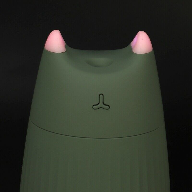 Cat Shape Humidifier Ultrasonic Essential Oil Diffuser USB 200ML Aromathera S6M4