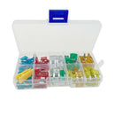 Mini 120pcs Zinc Car Fuses Blade Fuse Clip Assortment Set Auto Car Truck