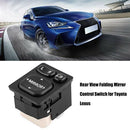 9 Pin Car Outside Plastic Rear View Mirror Power Switch Button Control 8487 A8K6