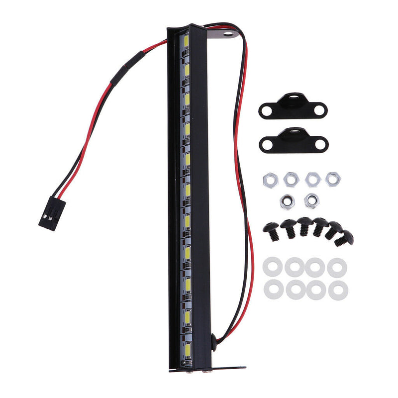 Waterproof Metal LED Light Lamp for  Trx4 Wrangler 1:10 Rock Crawler