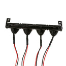 4LED White Lights Round Lampshade for 1/10 Axial Climbing Car Crawler Part A