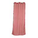 Burgundy Eyelet Telylene Window Treatment Curtain Door Drape Valance 1x2.1M