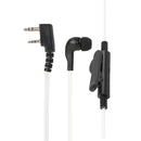2Pin Earpiece Headset PTT w/Mic Earhook Interphone for Baofeng UV5R/KENWOOD A