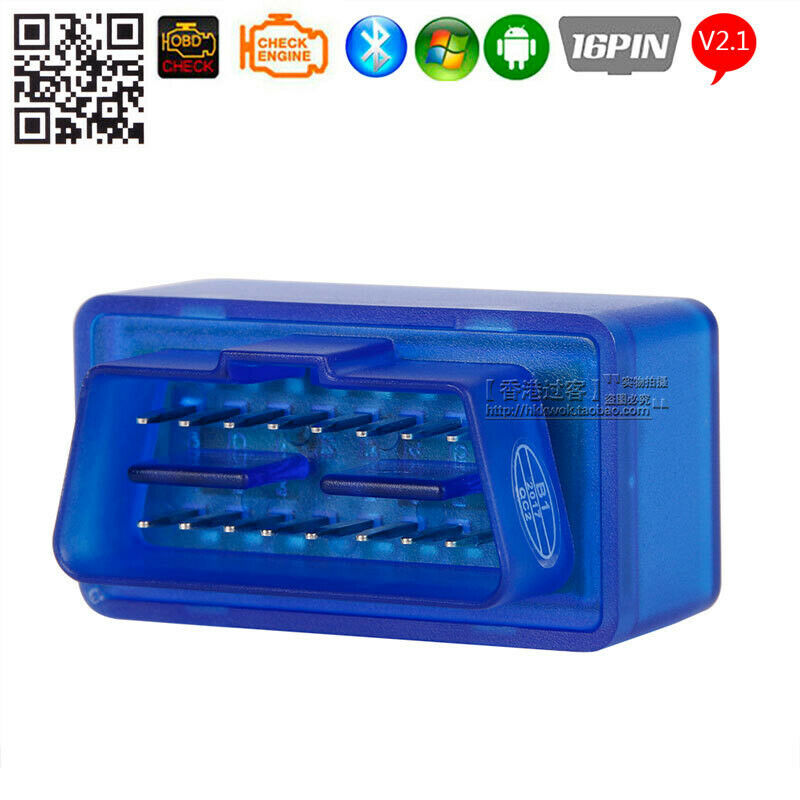 Super Mini OBD ELM327 V2.1 Bluetooth Diagnostic Scanner for Multi-Brands Hn