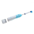 Azdent Rotating Electric Toothbrush Battery Operated With 4 Brush Heads Ora