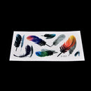 New Large Feather Pattern Removable Waterproof Temporary Tattoo Body Art StiA3C