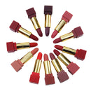 12PCS Long-lasting Matte Lipstick Set, 12 Multi Colored Nourishing Lipstick with