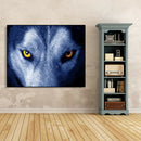 Wolf DIY Digital Painting By Numbers Kit Canvas Oil Wall Art Home Decor