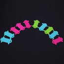 10pcs Plastic Colorful Thread String Winding Board Tool Yarn Coiling Plate