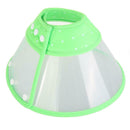 Dog Wound Recovery Cover Pet Anti-Bite Lick Medical Cone Collar (Green M) A