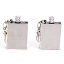 Fire Starter Capsule Flint Keychain Key ring Lighter Match NO Fuel Camp Tool MO