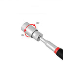 LED Magnetic Pickup Tool Telescopic Retrieving Picker Metal Gadgets Finder