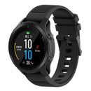 22mm Silicone Wrist Strap Band for Garmin Fenix6 Forerunner945 935 (Black) A