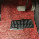 Non Slip Driver Easy Install Stainless Steel Floor Carpet Pedal Pad Foot Rest