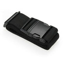 Luggage belt strap Belt Cord Rope Black for Suitcase Travel Bag 2M K1A3