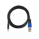 5 Meter 3.5mm Plug Male Audio Cable to XLR 3-pin Female Microphone Adapter