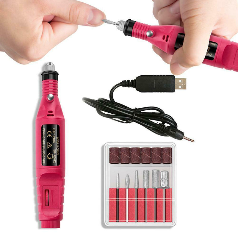 Professional Electric Nail Polisher Grinding Machine for Manicure Pedicure A