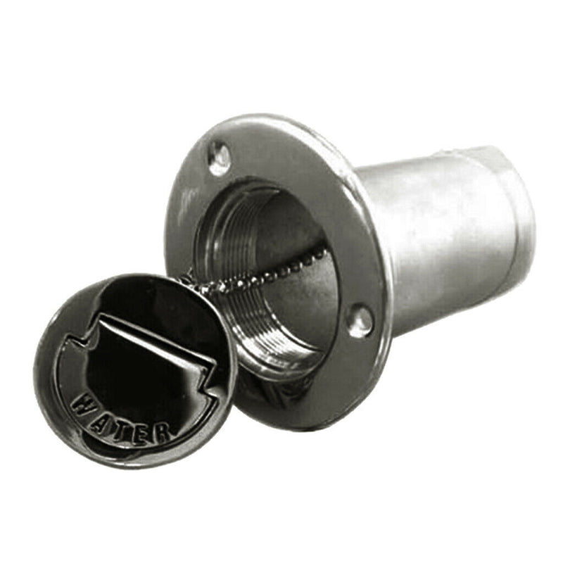 Waste Boat Deck Fill Marine Grade 316 Stainless Steel 50mm with Keyless Cap